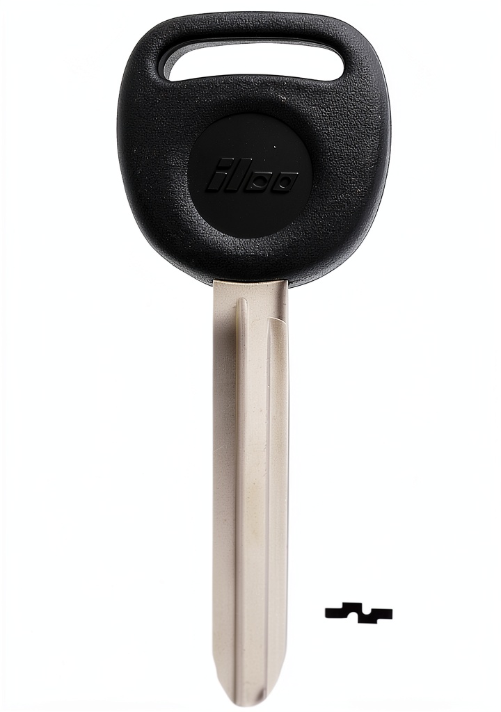 Technician using Dormakaba B110-P keys in a garage