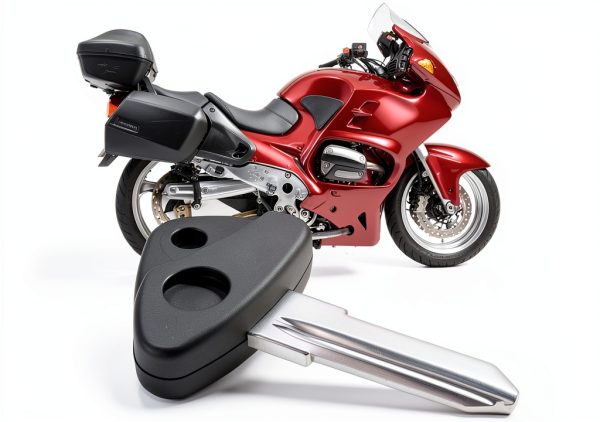 BMW Motorcycle Key Replacement YINETTECH ABS Plastic-1