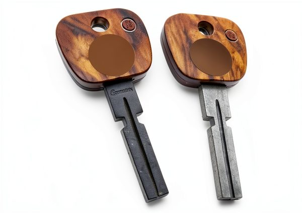 Blank Key isbridge Automotive Brown Painted-0