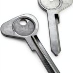 Blank Key Automotive ihave Polished Pair Model1890-0