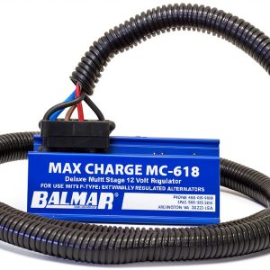Balmar Max Charge MC618 Regulator 12V with Harness Black-0