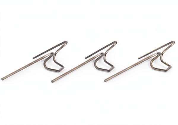 100 PCS Greenhouse Glazing Clips, Stainless Steel W Type Clip, Aluminium Greenhouse Care, W-Wire Green House Fitting-1